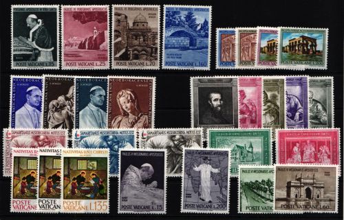 Vatikan Jahrgang 1964 postfrisch