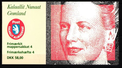 Dänemark Grönland 283-286 postfrisch als H-Blatt #KK095