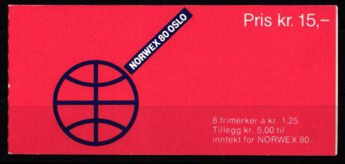 Norwegen 775-782 postfrisch als Markenheftchen #KK136