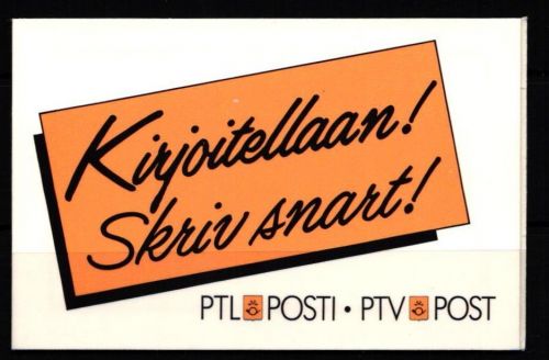 Finnland 761x, 824x, 1035x postfrisch als Markenheftchen #KK139