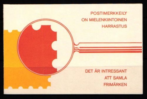 Finnland 761ll, 818b, 824ll, 869, 978 postfrisch als Markenheftchen #KK144