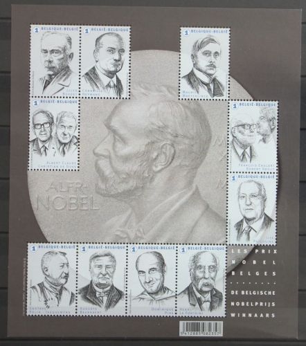 Belgien 4682-4691 postfrisch als Kleinbogen #KM391