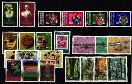 Liechtenstein Jahrgang 1980 postfrisch #KO458