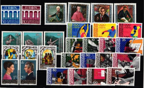 Liechtenstein Jahrgang 1984 postfrisch #KO462
