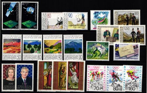 Liechtenstein Jahrgang 1991 postfrisch #KO469