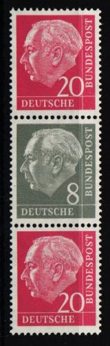 BRD Bund Zd S 52 Y II postfrisch geprüft Schlegel BPP #KO542