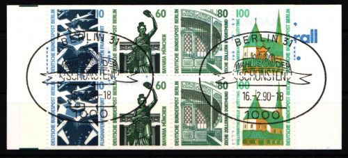 Berlin MH 15 oZ mit H-Blatt 23 gestempelt