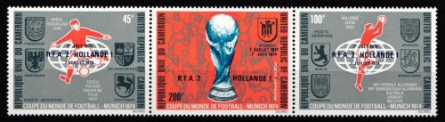 Kamerun 777-779 postfrisch Fußball #KO249
