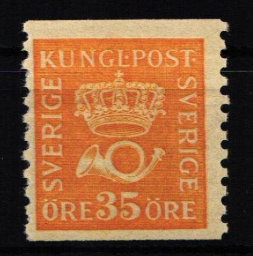 Schweden 189 I I W A postfrisch leicht geknickt #KF145