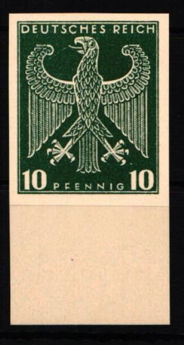 Deutsches Reich Probedruck Essay Großer Adler ohne Gummi ungezähnt #KP028