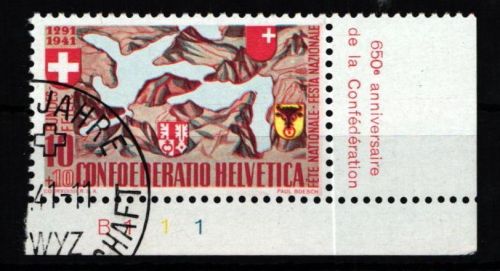 Schweiz 396 gestempelt