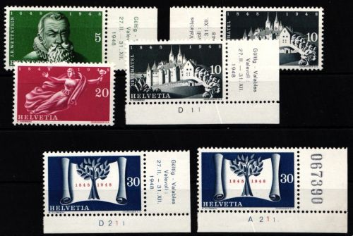 Schweiz 496-499 postfrisch