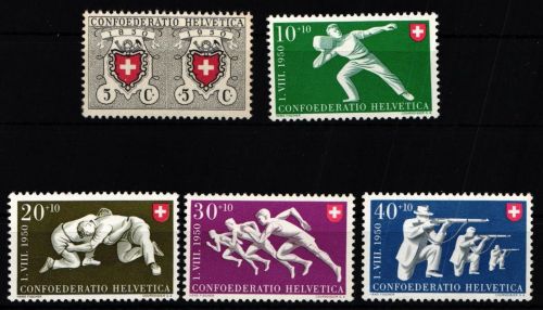 Schweiz 545-549 postfrisch