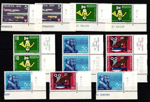 Schweiz 668-671 postfrisch