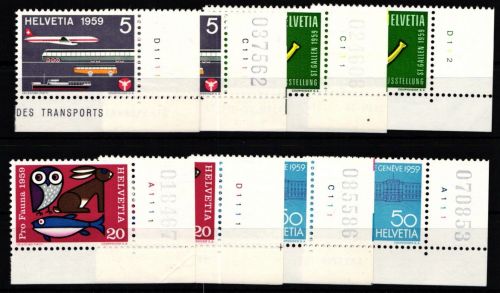 Schweiz 668-671 postfrisch