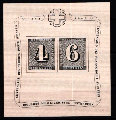 Schweiz Block 8 postfrisch