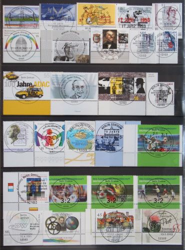 BRD Bund Jahrgang 2003 gestempelt meist mit Abostempeln ohne SK #BRD-O-2003