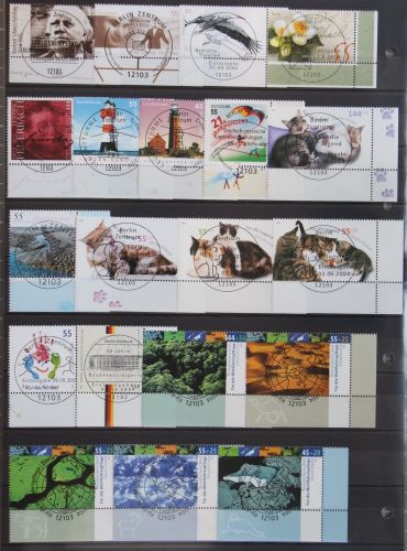 BRD Bund Jahrgang 2004 gestempelt meist mit Abostempeln ohne SK #BRD-O-2004
