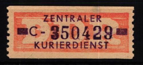 DDR Dienstmarken 22C postfrisch