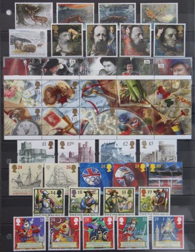 Großbritannien Jahrgang 1992 mit 1372-1425 postfrisch 1419-1420 fehlt #KN235