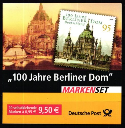 BRD Bund MH 57 postfrisch Markenheftchen #KR637