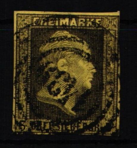 Preußen 4 gestempelt N 4, 1439 "Stettin", leichte Mängel #KQ337