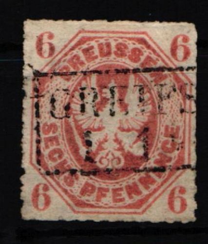Preußen 15 gestempelt leichte Mängel #KQ345