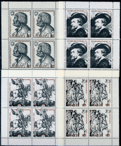 Uruguay 4er 1489-1492 postfrisch Kunst #IX326