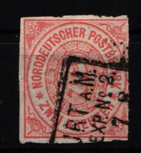 Norddeutscher Bund 8 gestempelt