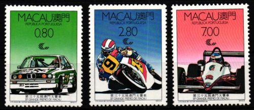 Macau 608-610 postfrisch Motorsport #JV704