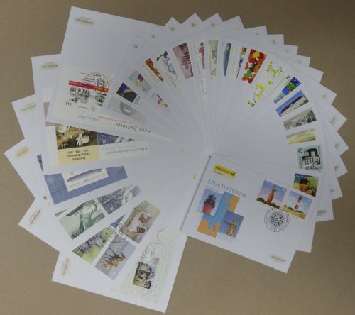 BRD Bund Jahrgang 2007 gestempelt als FDC #KT070