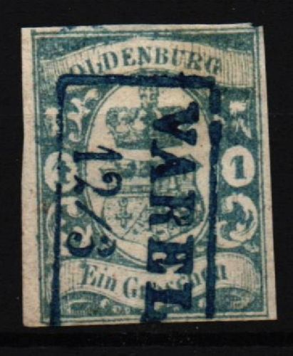 Oldenburg 12 gestempelt