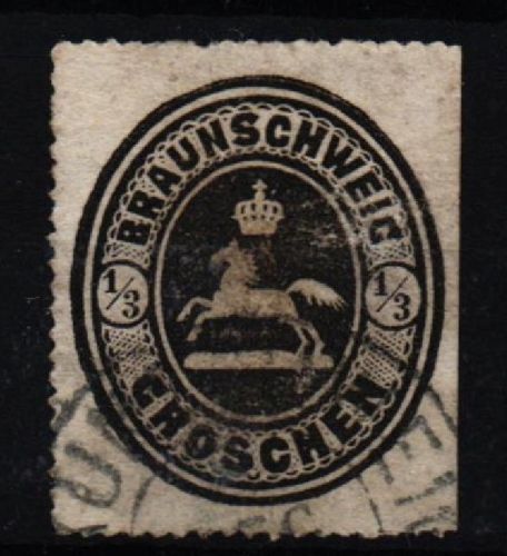 Braunschweig 17 gestempelt