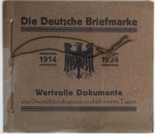 Deutsches Reich wertvolle Dokumente aus schweren Tagen im Heftchen #KS604