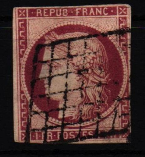 Frankreich 7 gestempelt #KS504