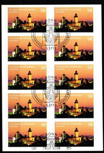 BRD Bund 2978 gestempelt als Folienblatt mit Sonderstempel #KU338