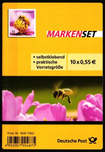 BRD Bund 2799 postfrisch als Markenheftchen #KU356