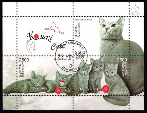 Belarus 788-790 gestempelt als Block 69 Weissrußland #KU130