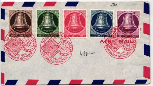 Berlin 75-79 auf Brief Satzbrief #KT746