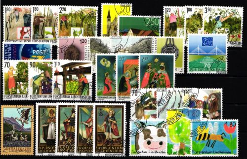 Liechtenstein Jahrgang 2003 gestempelt #KU633