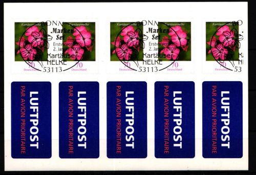 BRD Bund 2716 gestempelt als Folienblatt mit Sonderstempel #KV002