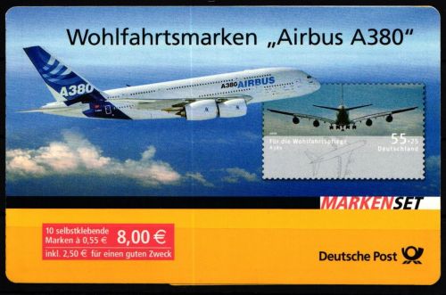 BRD Bund 2676 gestempelt als Markenheftchen mit Sonderstempel #KV010