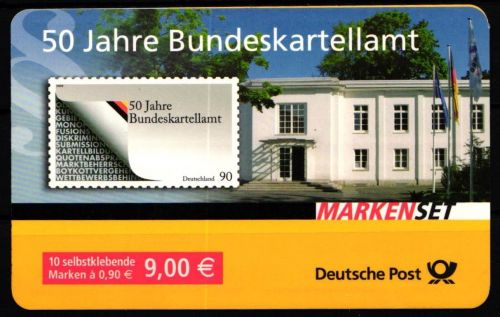 BRD Bund 2655 postfrisch als Markenheftchen #KV013