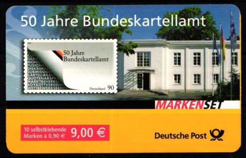 BRD Bund 2655 gestempelt als Markenheftchen mit Sonderstempel #KV014
