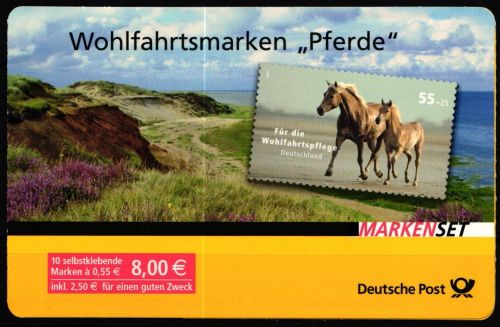 BRD Bund 2635 gestempelt als Markenheftchen mit Sonderstempel #KV019