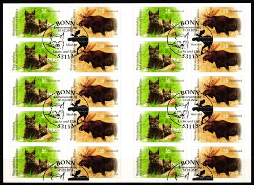 BRD Bund 2921-2922 gestempelt