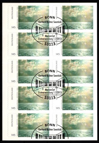 BRD Bund 3021 gestempelt als Folienblatt mit Sonderstempel #KU371