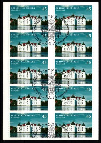 BRD Bund 3016 gestempelt als Folienblatt mit Sonderstempel #KU374