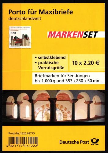 BRD Bund 2779 gestempelt als Markenheftchen mit Sonderstempel #KU379