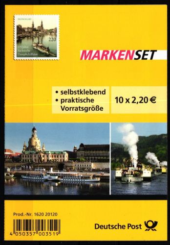 BRD Bund 2874 gestempelt als Markenheftchen mit Sonderstempel #KU386